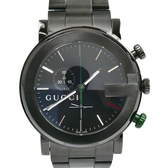 GUCCI Gucci Chronograph Watch Battery-Operated YA101331/101M Men's